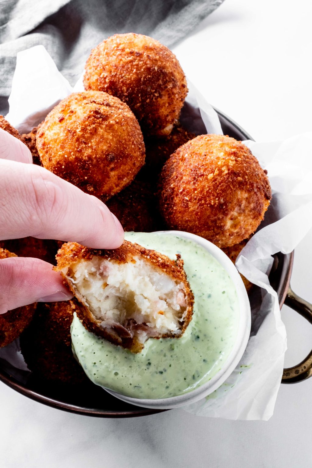 Картофельные крокеты с сыром